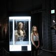 Summer Glau at The Terminator Exhibition