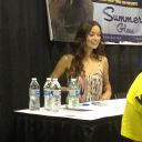 Summer Glau at Chicago Comic Con, August 10 - 11, 2013