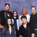 Firefly group photo with Summer Glau, Adam Baldwin, Nathan Fillion and Alan Tudyk at St.Louis Comic Con