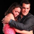 Summer Glau and Sean Maher share an emotional moment at San Diego Comic Con