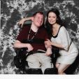 Jon-Paul posing with Summer Glau at Awesome Con 2016