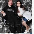 Jon-Paul posing with Summer Glau at Awesome Con 2016