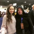 Got to meet Summer Glau today. She was absolutely wonderful to meet. A dream come true! 