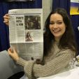 The beautiful & talented Summer Glau (RiverTam on Firefly) catches up with her Worcester Telegram & Gazette reading at the RIComicCon